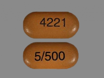 pill-image Kombiglyze 5/500 24 HR Extended Release Tablet