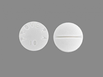 pill-image Provera 10 MG Oral Tablet