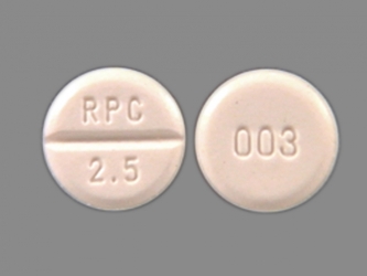 pill-image ProAmatine 2.5 MG Oral Tablet